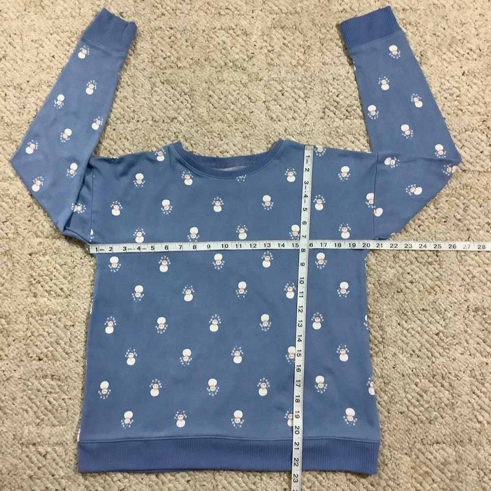 LC LAUREN CONRAD Intimates Snowman Sweater SZ-M - Picture 6 of 9